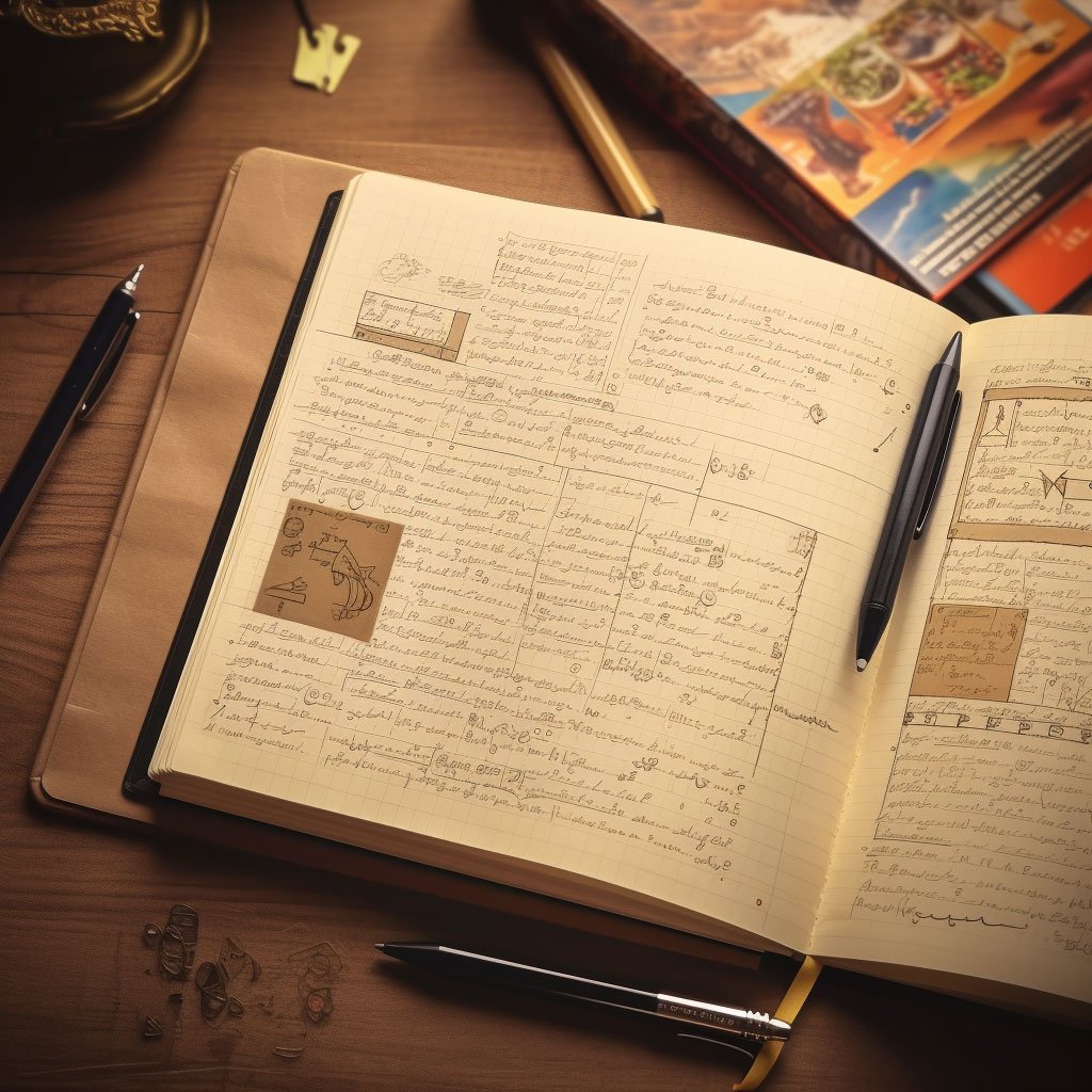 A snapshot of a notebook with Arabic phrases written down, or a screenshot of a language learning app focused on Egyptian Arabic.
