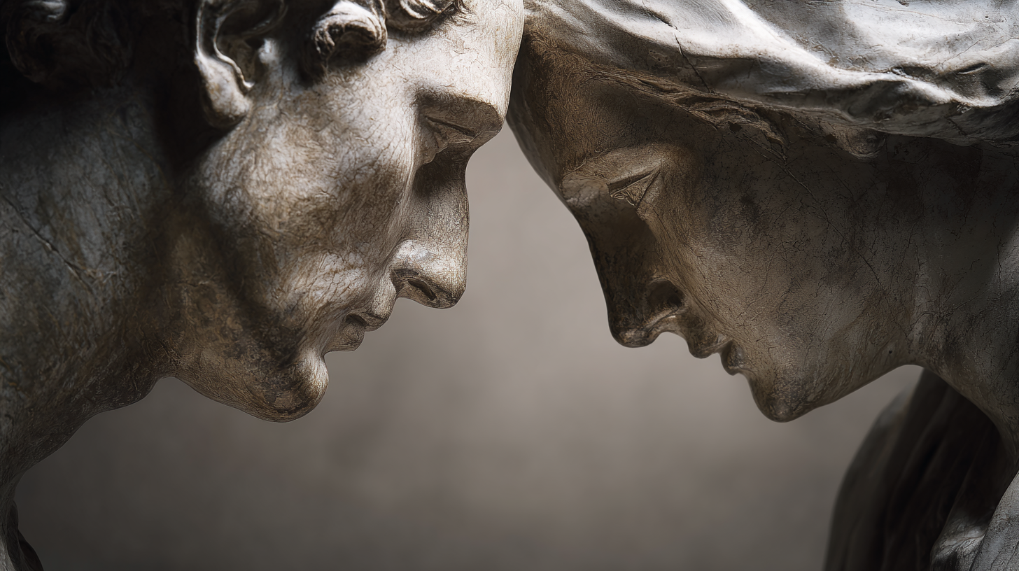 Subtle body language during an Italian conversation.