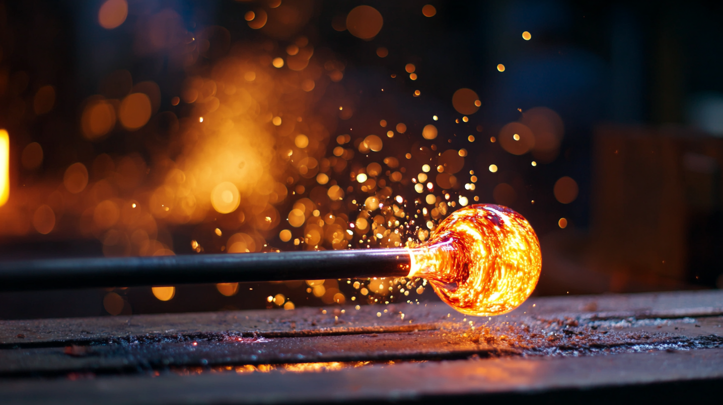 Italian crafts - Murano glass close-up