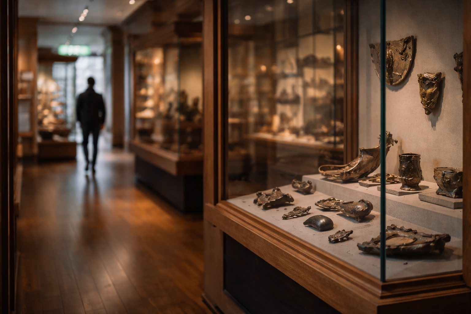 Quiet museum-gallery moment in Oslo that introduces Norway’s larger cultural story.