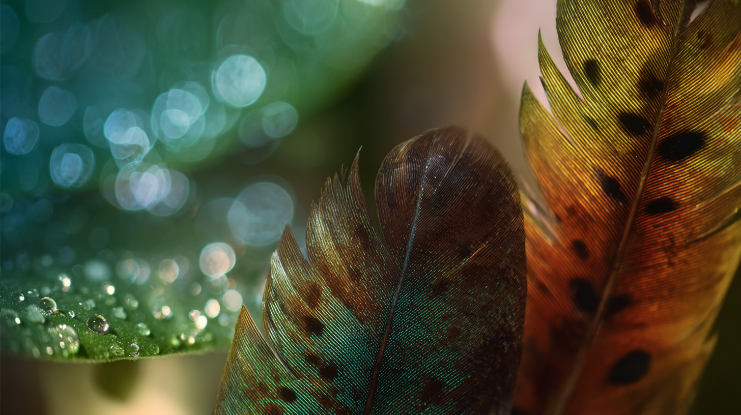 Close-up artistic blend of Thailand’s natural textures.