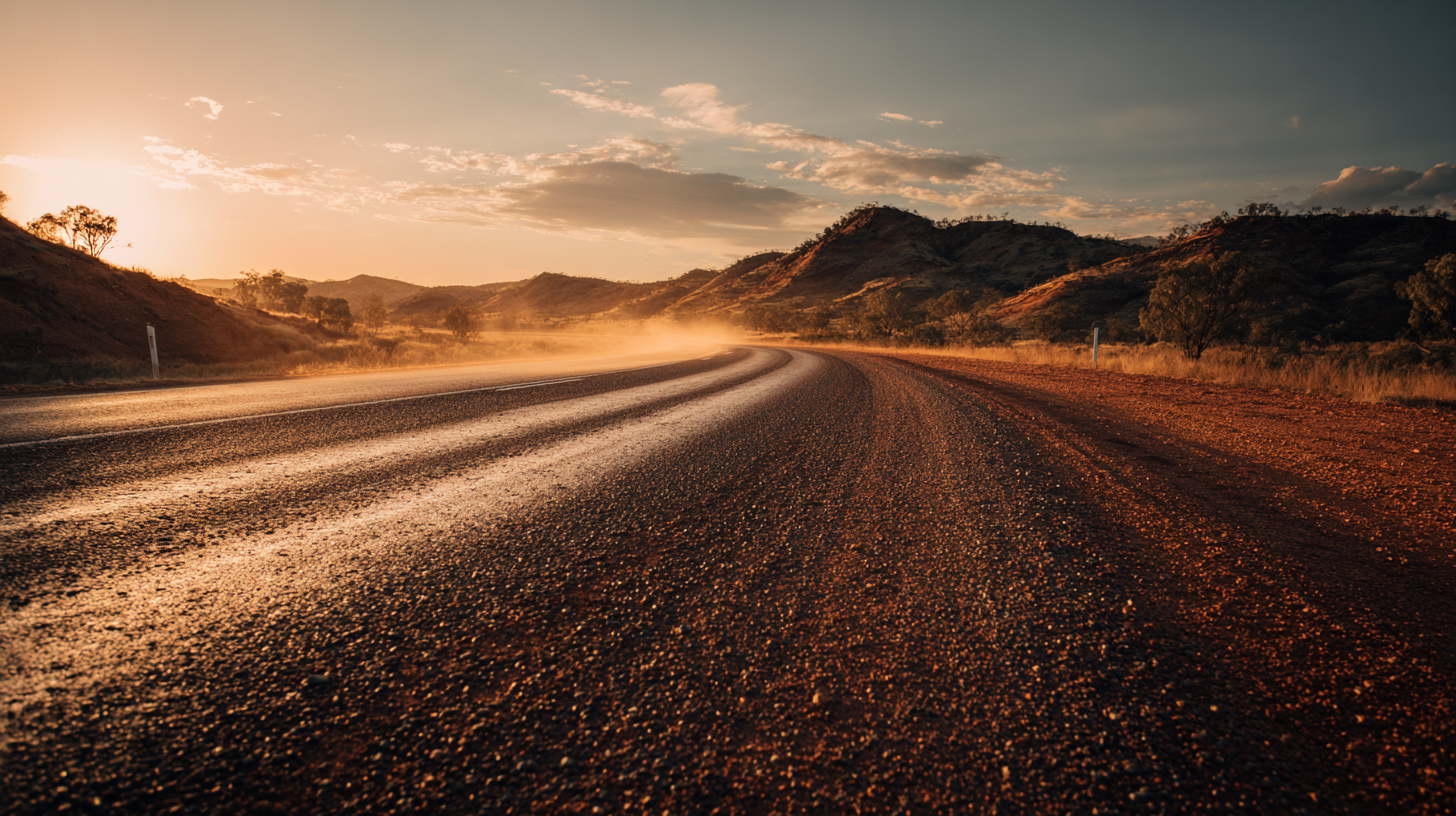Australia road trips along dramatic coastal cliffs and sunlit highways