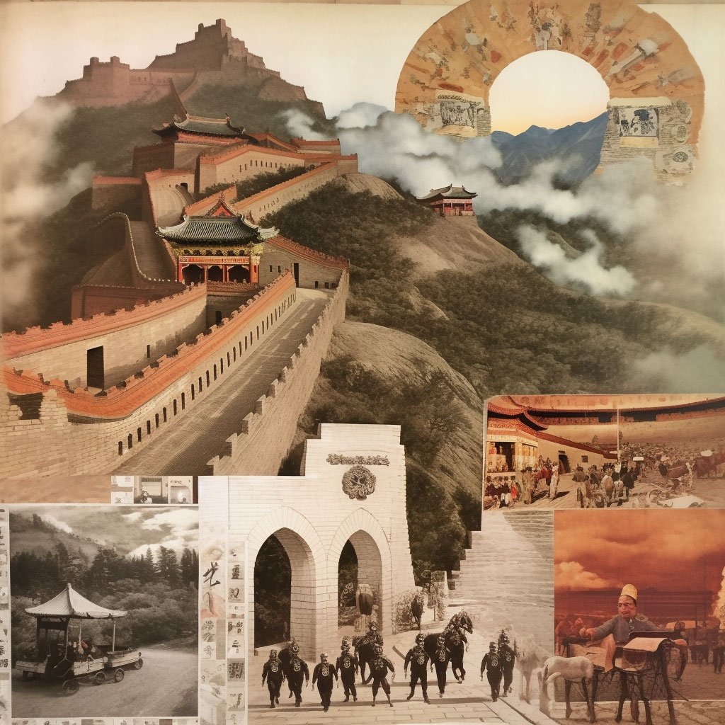 Kir Hrudzinski A Collage Featuring The Great Wall Terracotta Ar 8dfdc48e 40fe 4a9e A1ba B8813a074318 