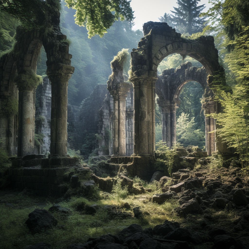 A photo of the ruins of Olympia, capturing the historic significance of the site.