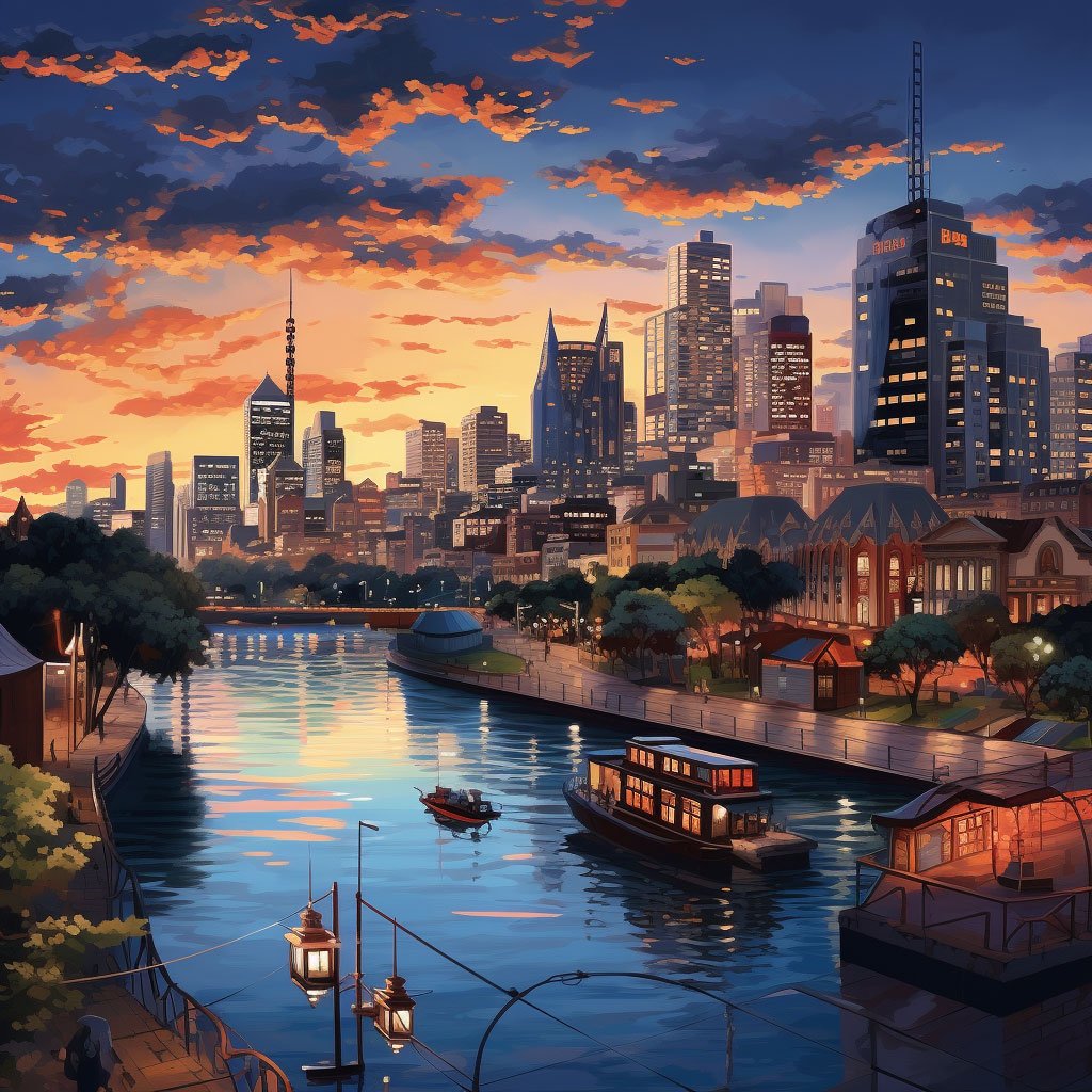 A picturesque cityscape from one of the highlighted Australian cities.