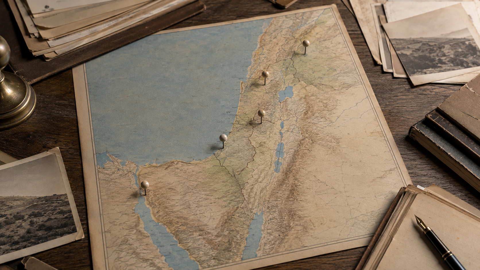Israeli-Palestinian conflict: Map showing territories connected to the Six-Day War and its aftermath
