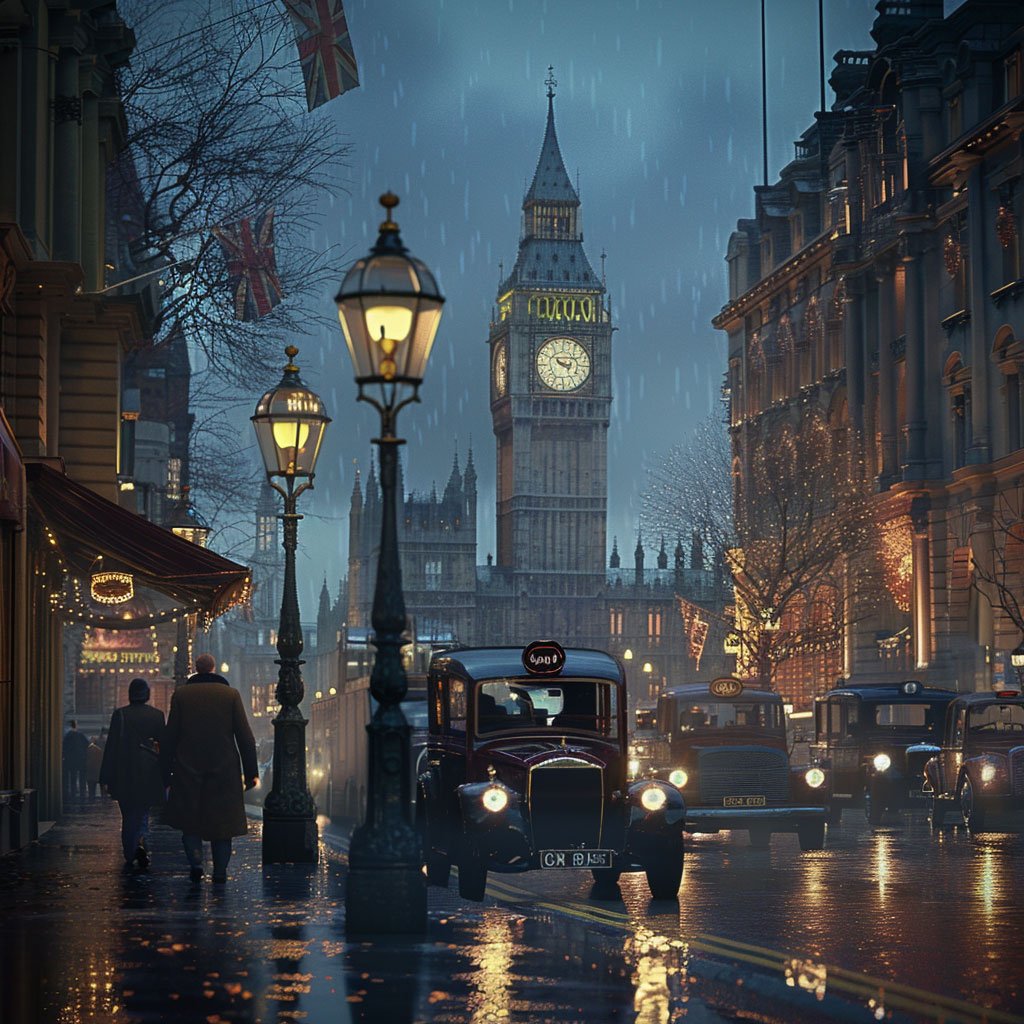Baker Street and Victorian London ambiance.