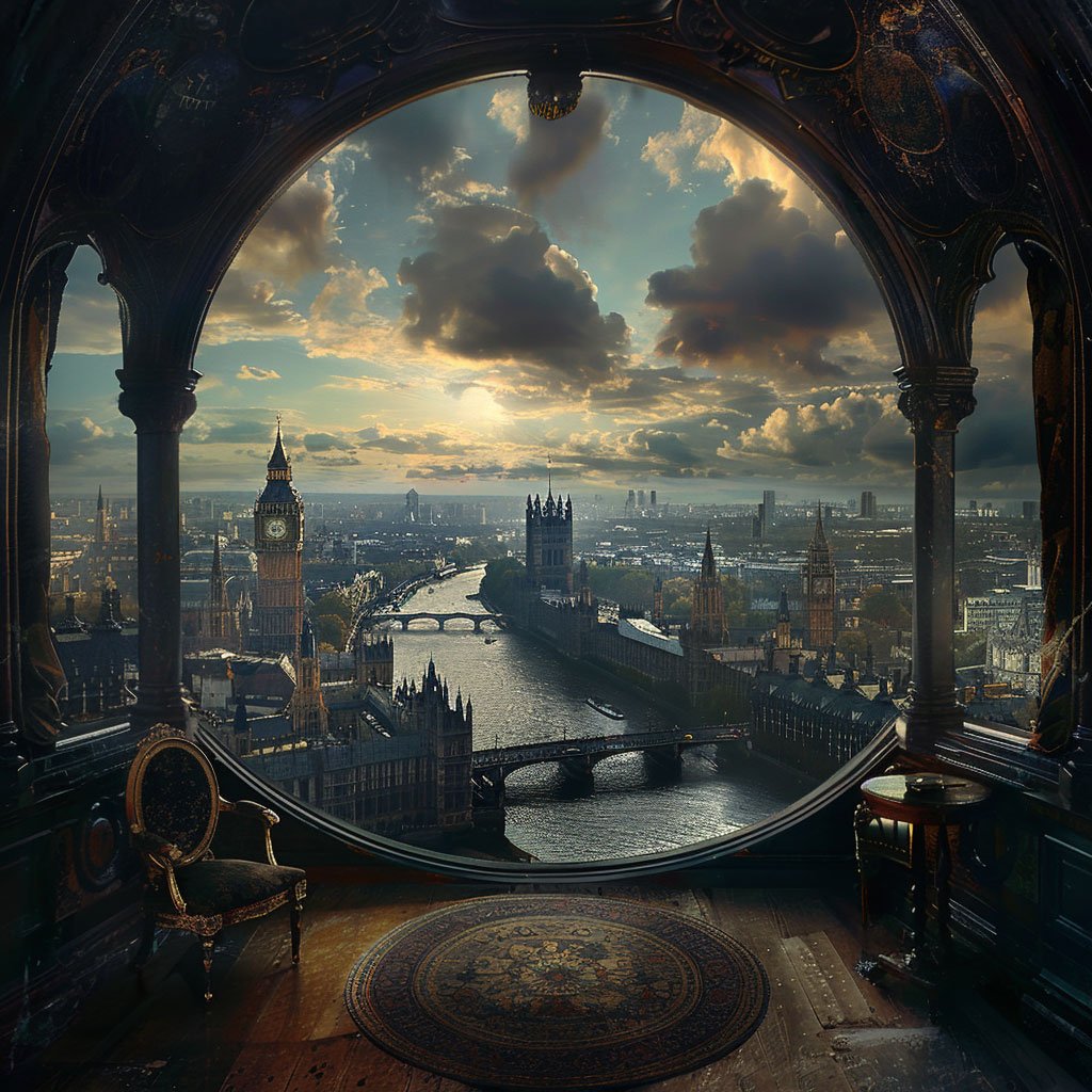 Elizabethan London landscapes.