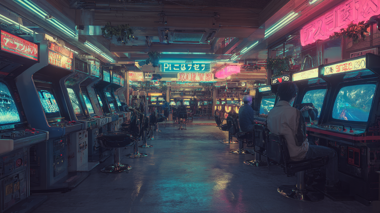 Japanese gaming culture — retro arcades, VR gaming and iconic video game companies