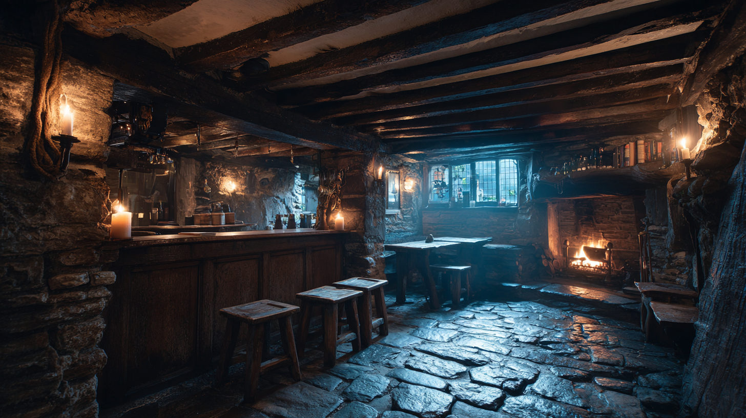 Skirrid Mountain Inn one of the oldest pubs in the UK